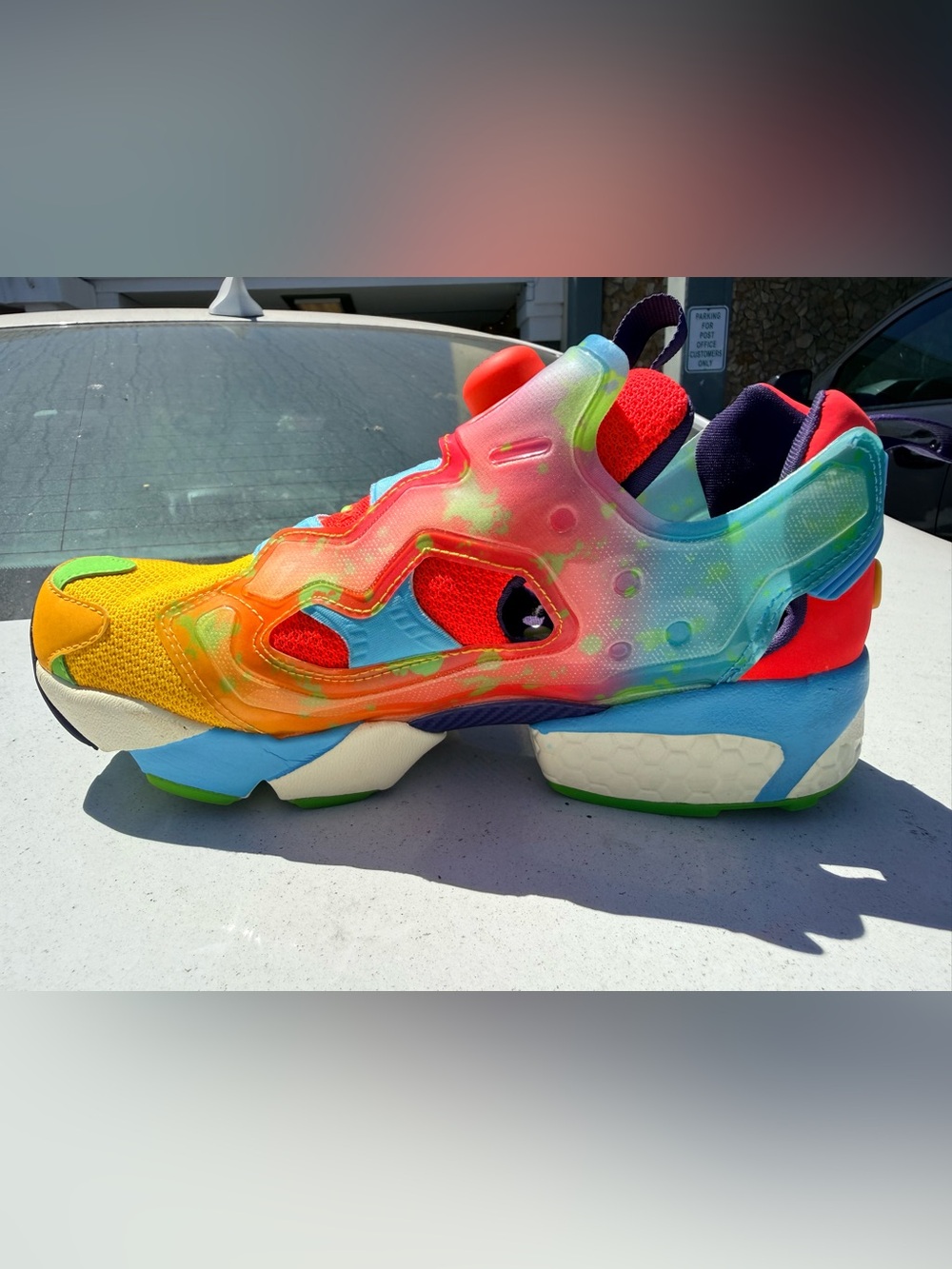 Reebok Jelly Belly Instapump Fury Mix Sneakers Size 7.5